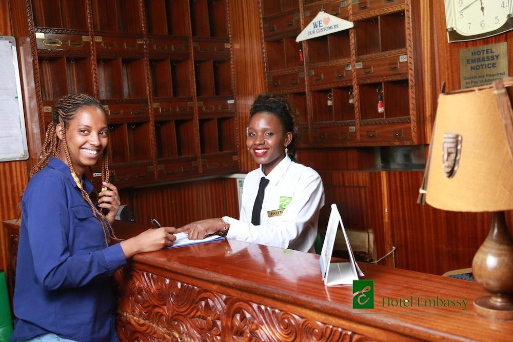 Hotel Embassy Nairobi Exteriér fotografie
